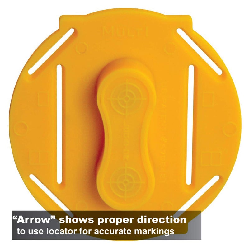 Calculated Industries 8115 Multi Mark Drywall Cutout Locator Tool â€“ Powerful Rare-Earth Magnetic Targets (2) and Locator Kit - Image 2
